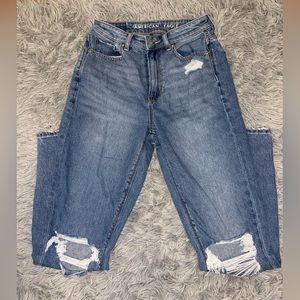 American Eagle straight leg stretch jeans
